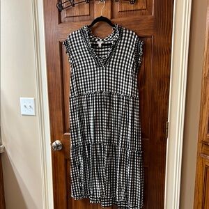 Black and White Dress